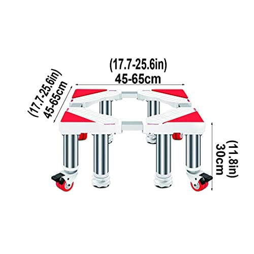 Telescopic Refrigerator Dryer Holder Stand - 45-65cm 400kg Stainless Steel