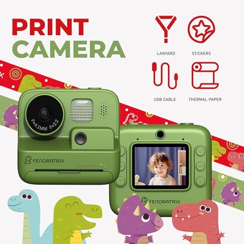 Instant camera print - 1080P Video 10X Zoom