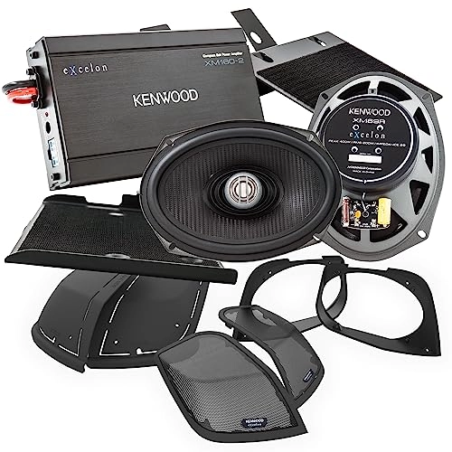 XM160-2 - 2 Channel 80 Watts x 2 + XM69R - 6"x9" 400W peak
