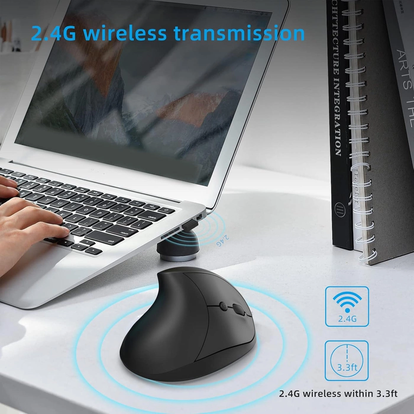 Wireless Vertical Mouse