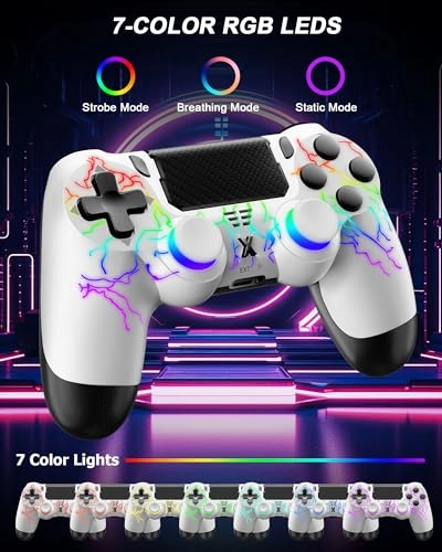 Wireless Controller - RGB WHITE