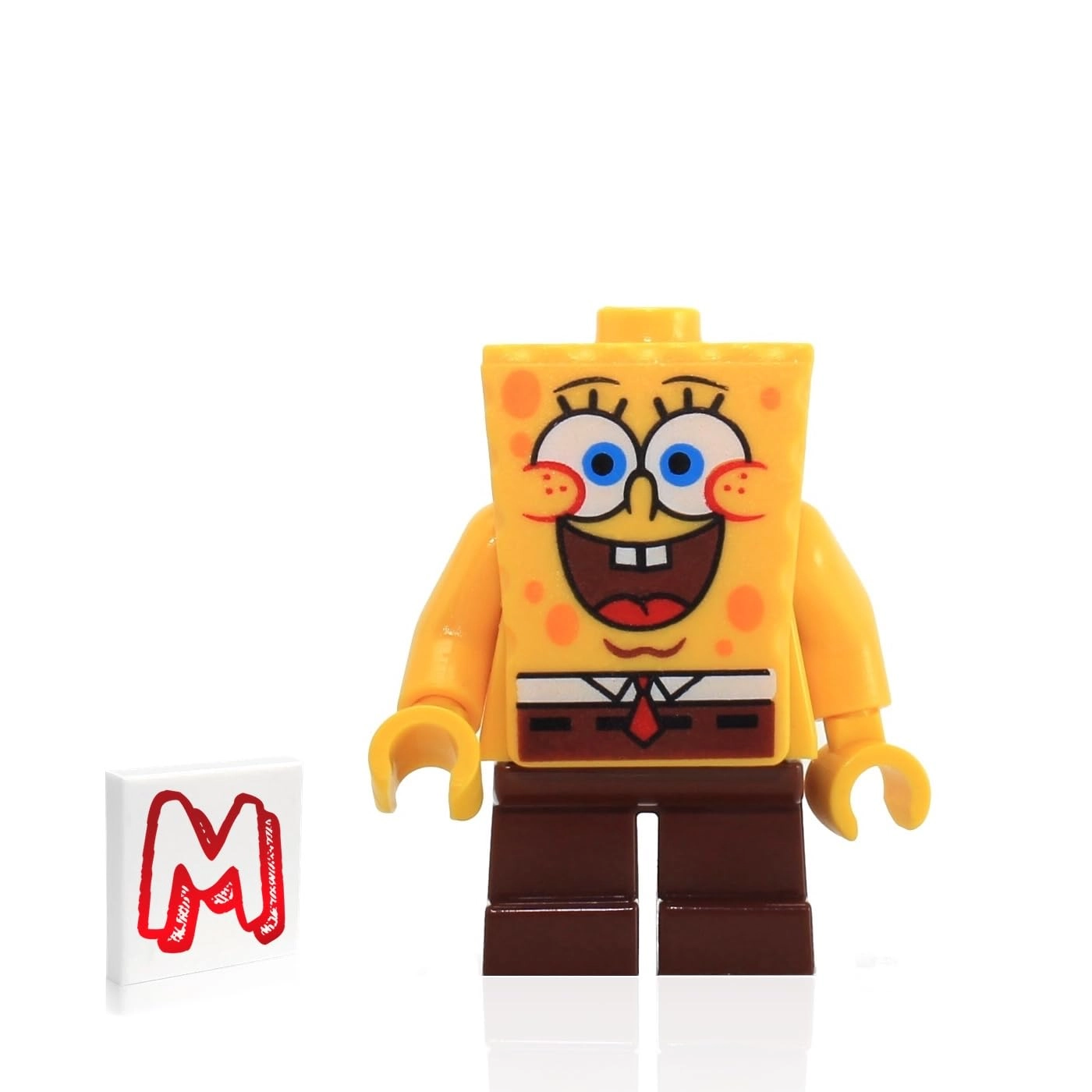 LEGO Spongebob Squarepants Minifigure - 12 yr(s) Spongebob 4 piece(s) (3.81 cm) (bob028)