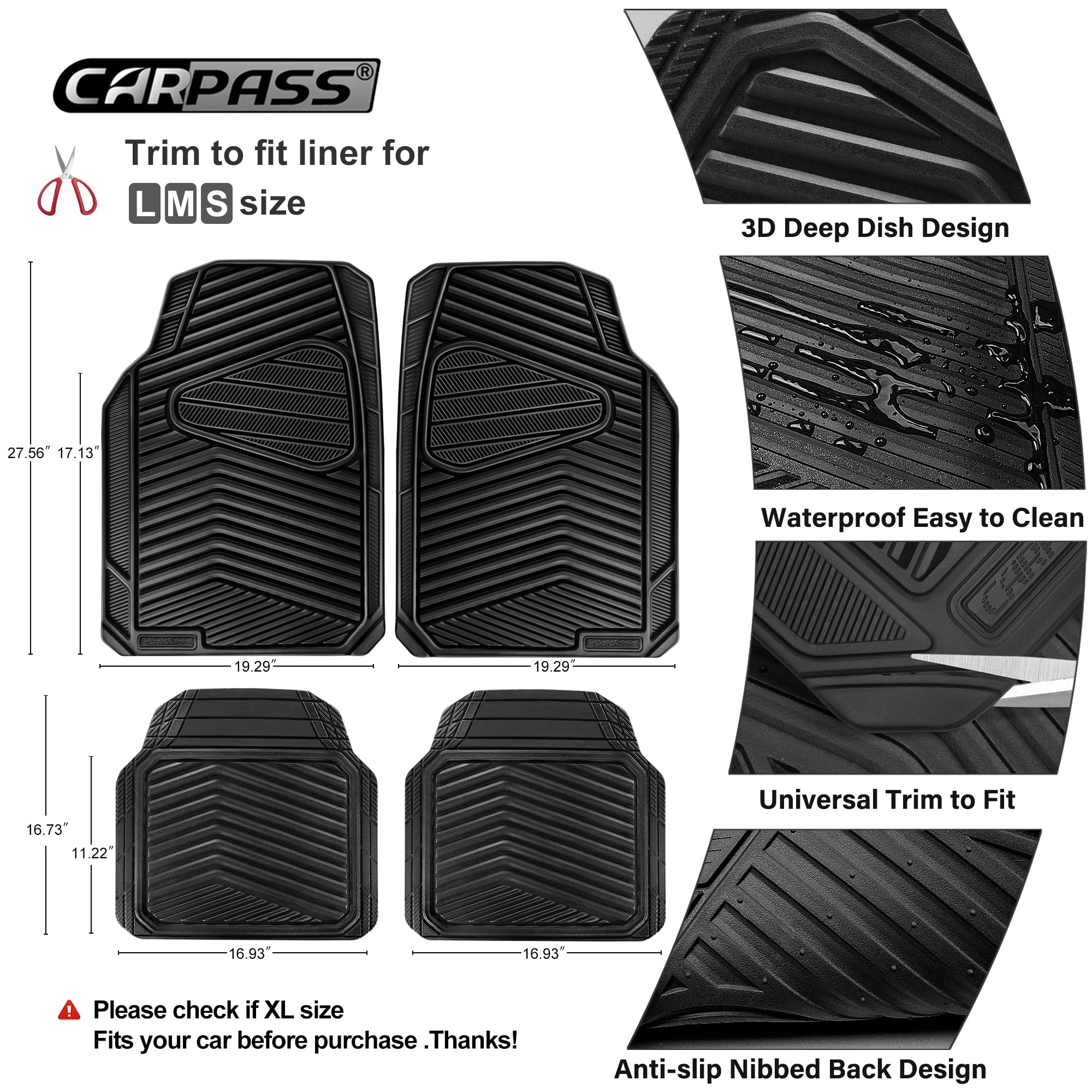 JD067S-PK0-4P-V5 - Heavy Duty All-Weather 4 Piece