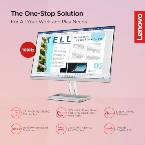 L27i-40 - 67ABKAC4IN 27 inch 1920 X 1080 pixels