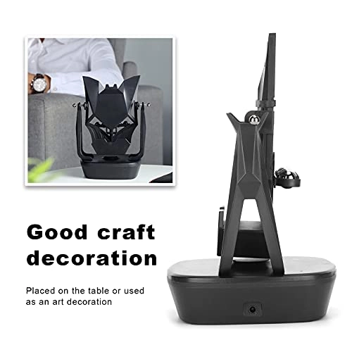 Automatic Walker Motion Pedometer Shaker Stand - Battery Operated Plastic + Metal