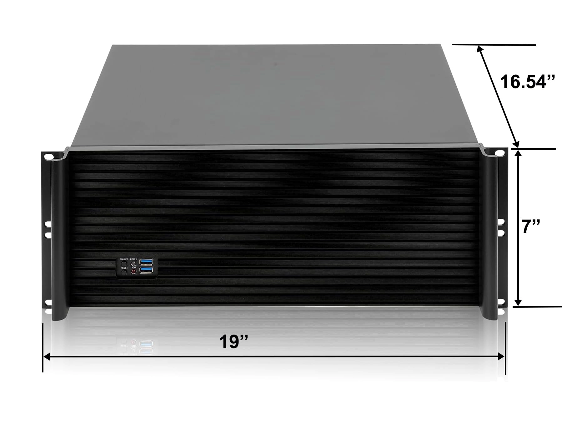 Server Chassis - 4U rackmount 360mm radiator support