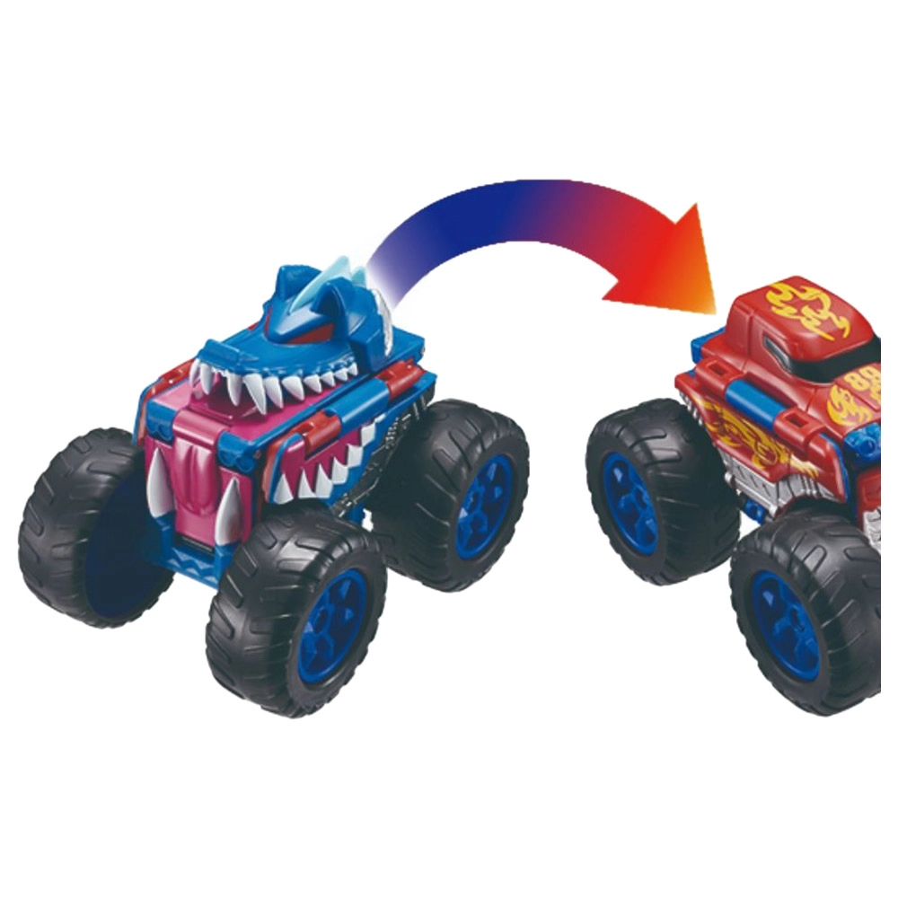 2-In-1 Flip Vehicle Monster Gorilla Truck - Transforming Lightweight