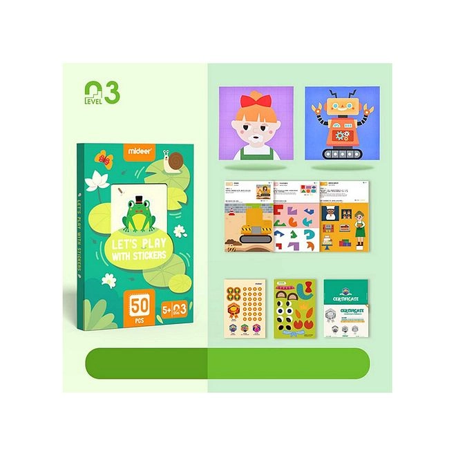 Lets Play Sticker Book Level 3