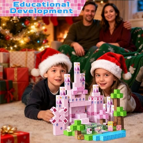 Magnetic Building Blocks - Princess Castle 100pcs