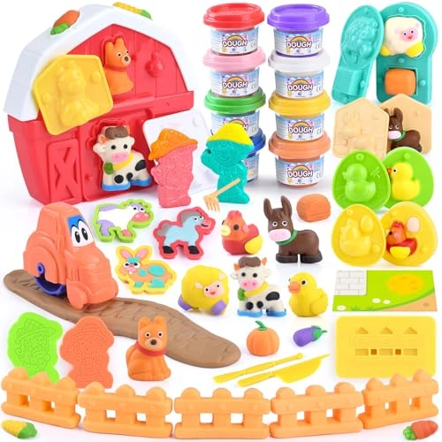 Big Red Barn Farm Playset - 2-4-8