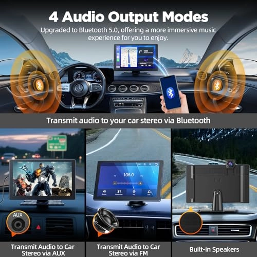 Wireless Carplay Screen - 2.5K 1080P