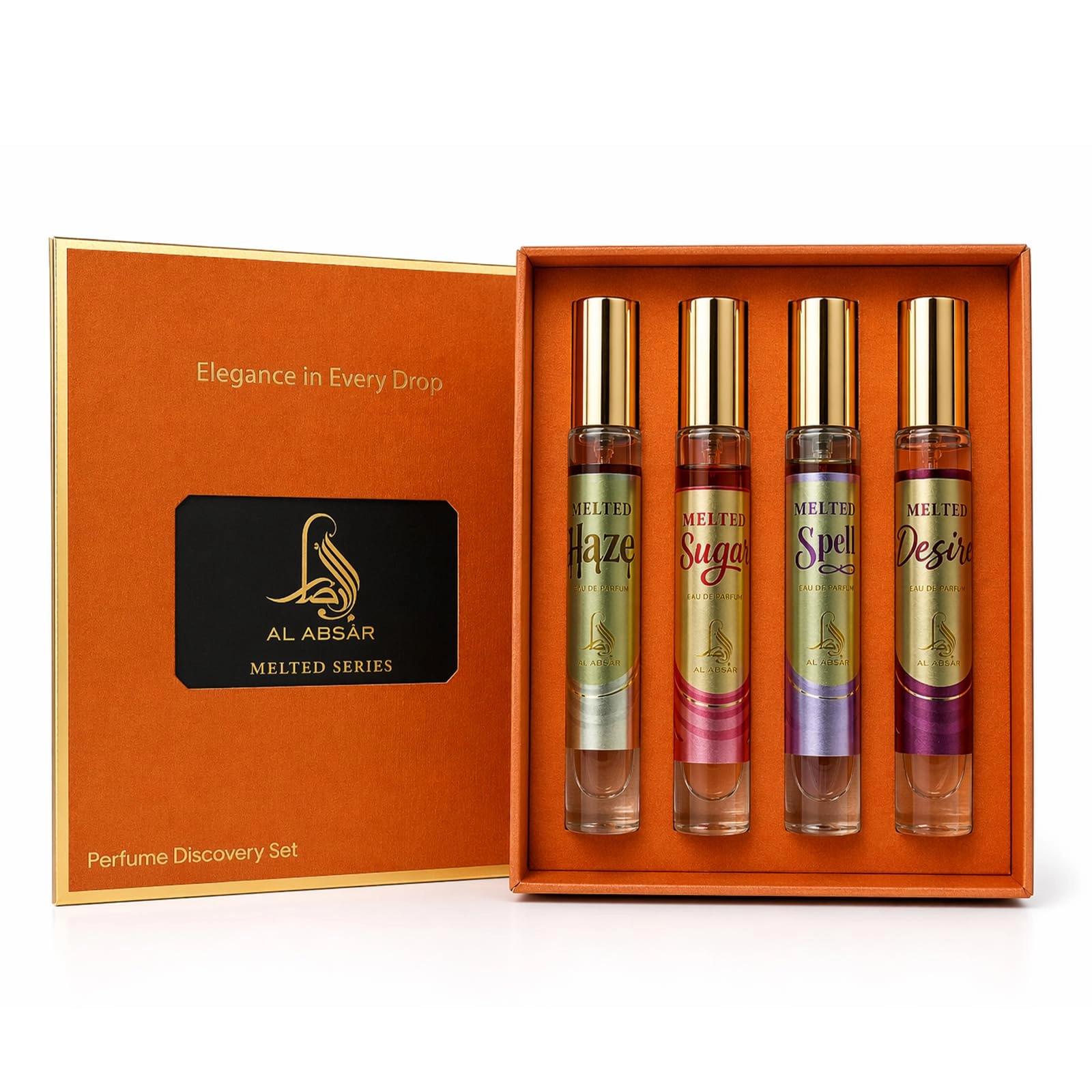 Al Absar Amber Eau de Parfum 4 x 10ML Set