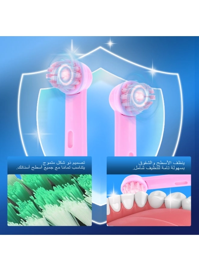 YWD-TB06-BU - Kids Rotation 40,000/Min 3 Replacement Heads