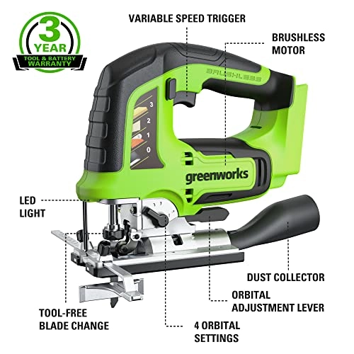 24V Brushless Jig Saw - 2AH