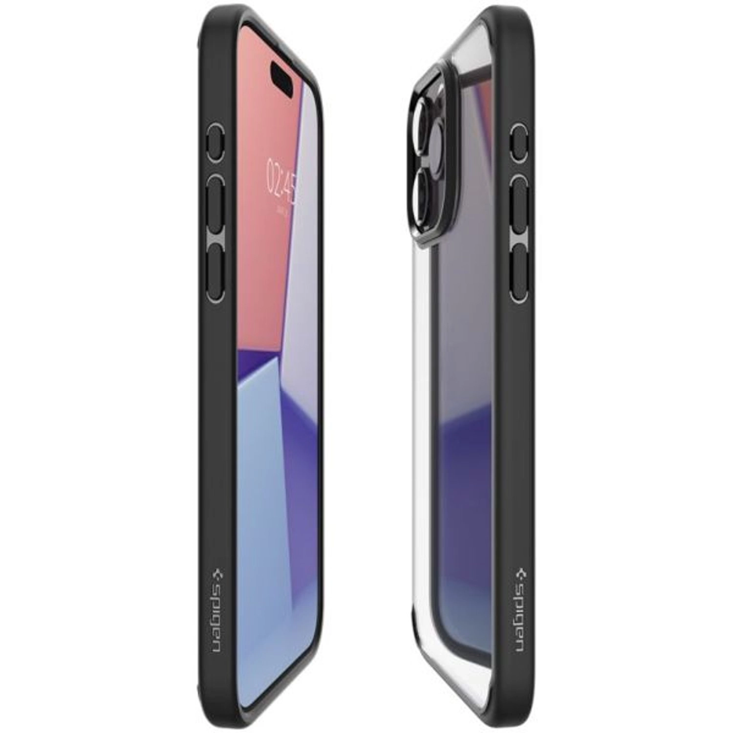 Crystal Hybrid Matte Case for Apple iPhone 15 Pro