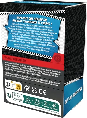 Scarlet & Purple Booster Pack - French 6pcs