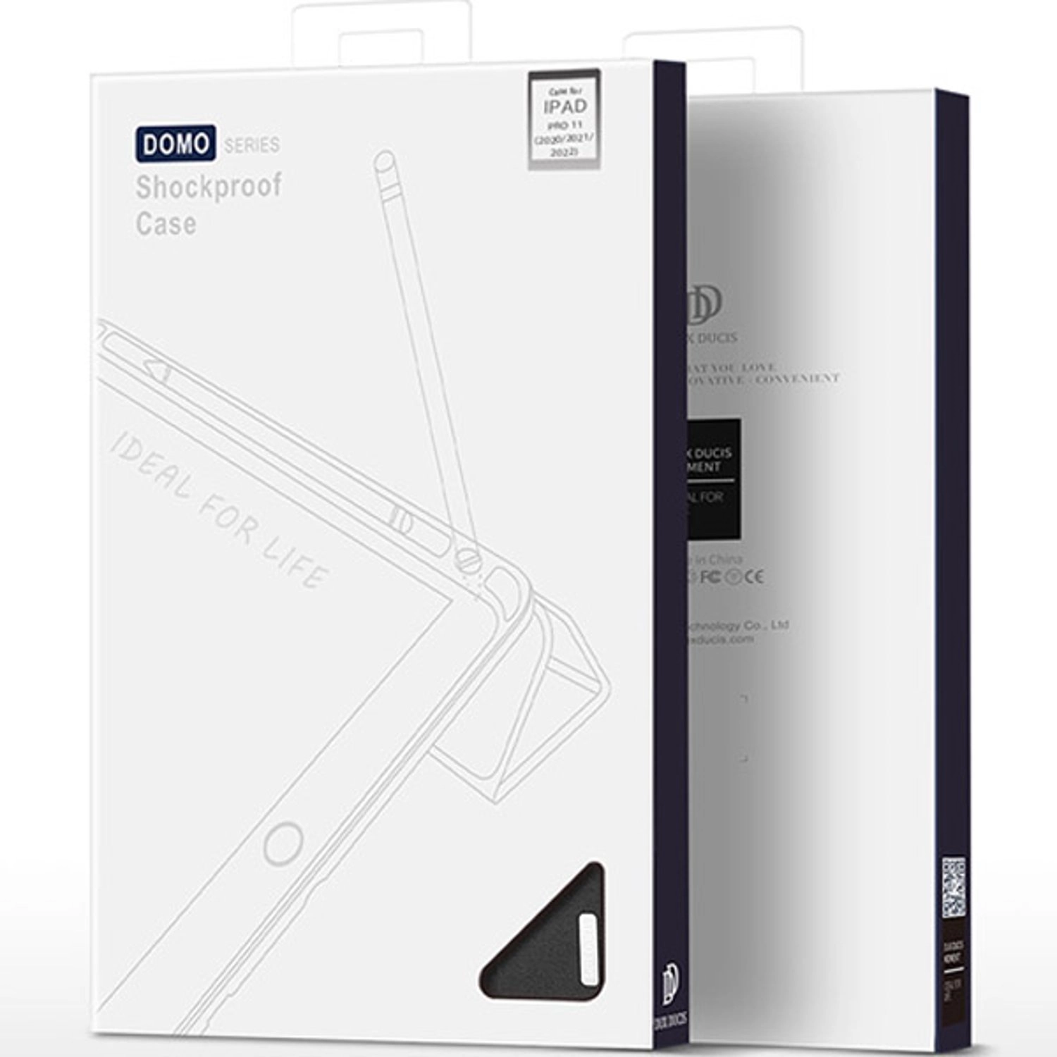 Folio Case with Pencil Holder for iPad Pro 11-inch (2020, 2021, 2022)