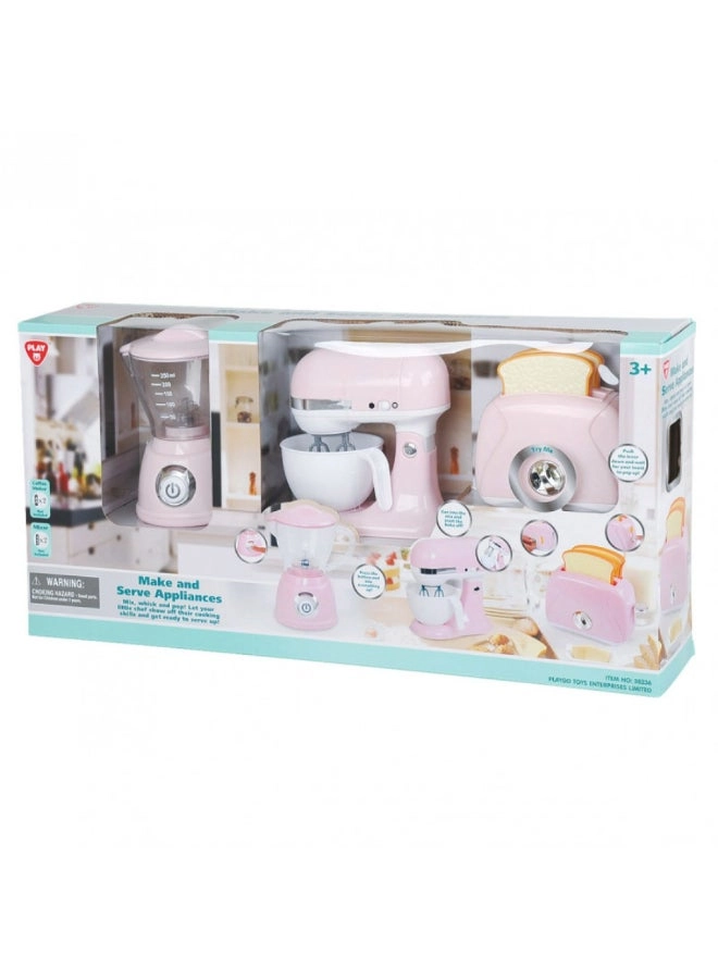 Play&Go Make And Serve Kitchen Appliances Set