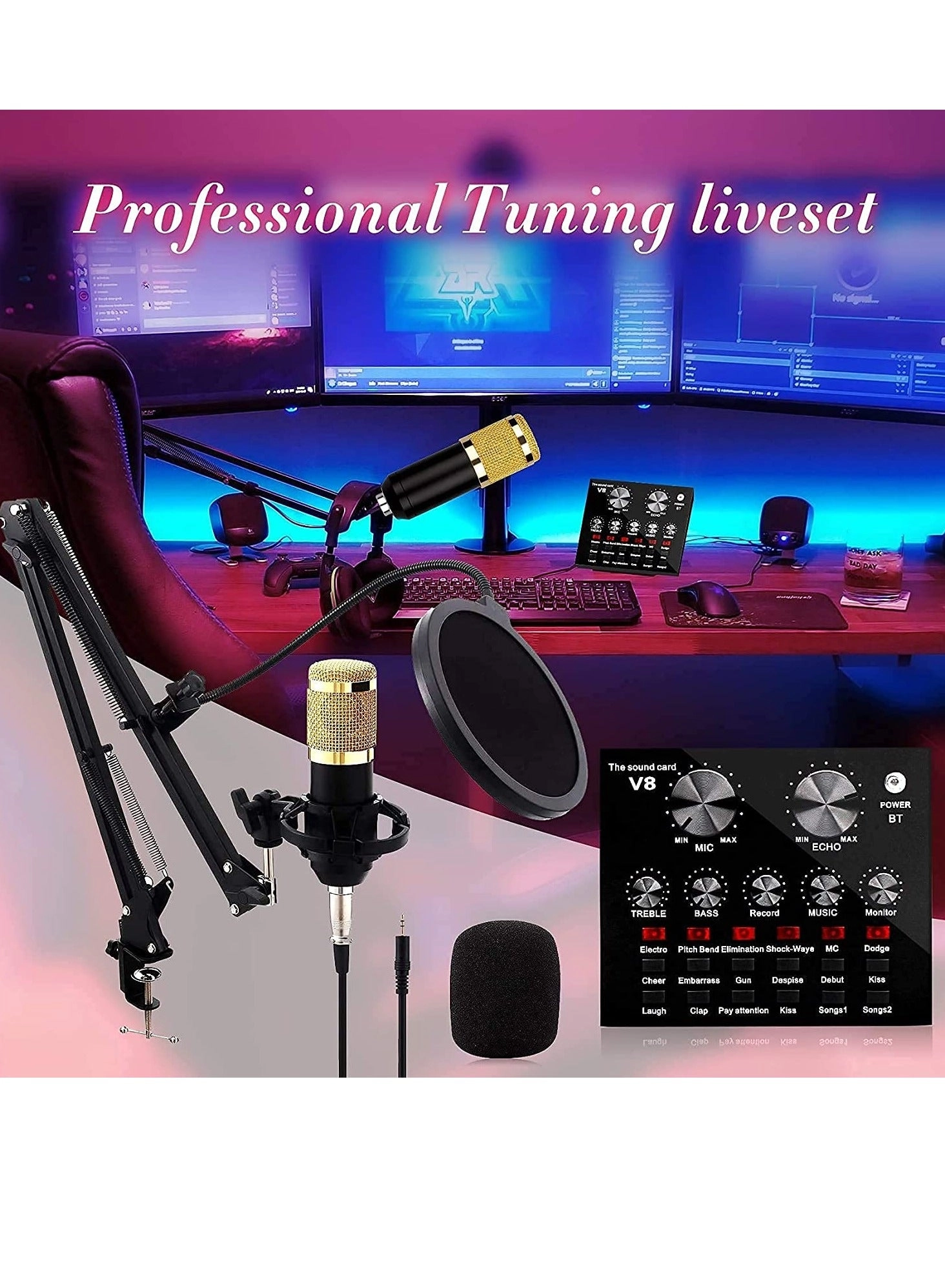 BM-800 Wired Microphone Bundle