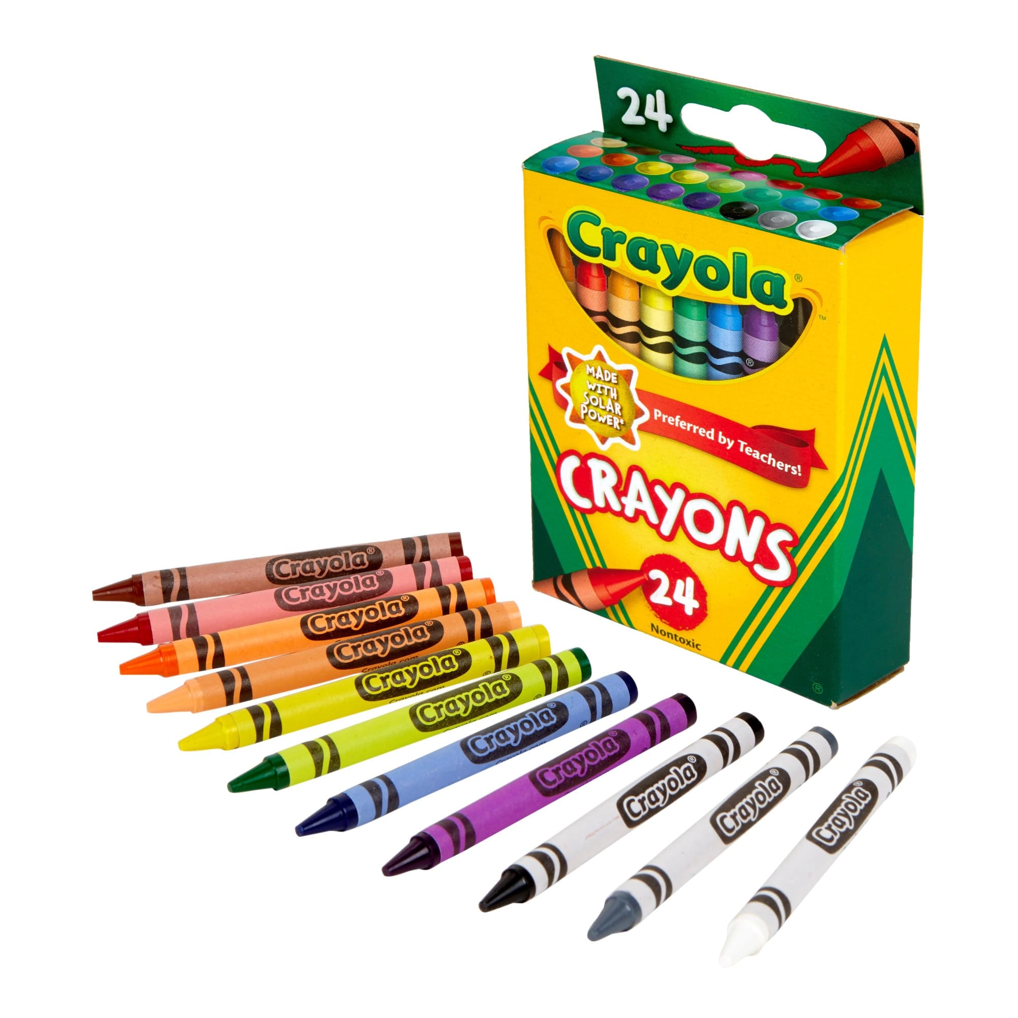 Crayola Wax Crayons - 24 Pcs