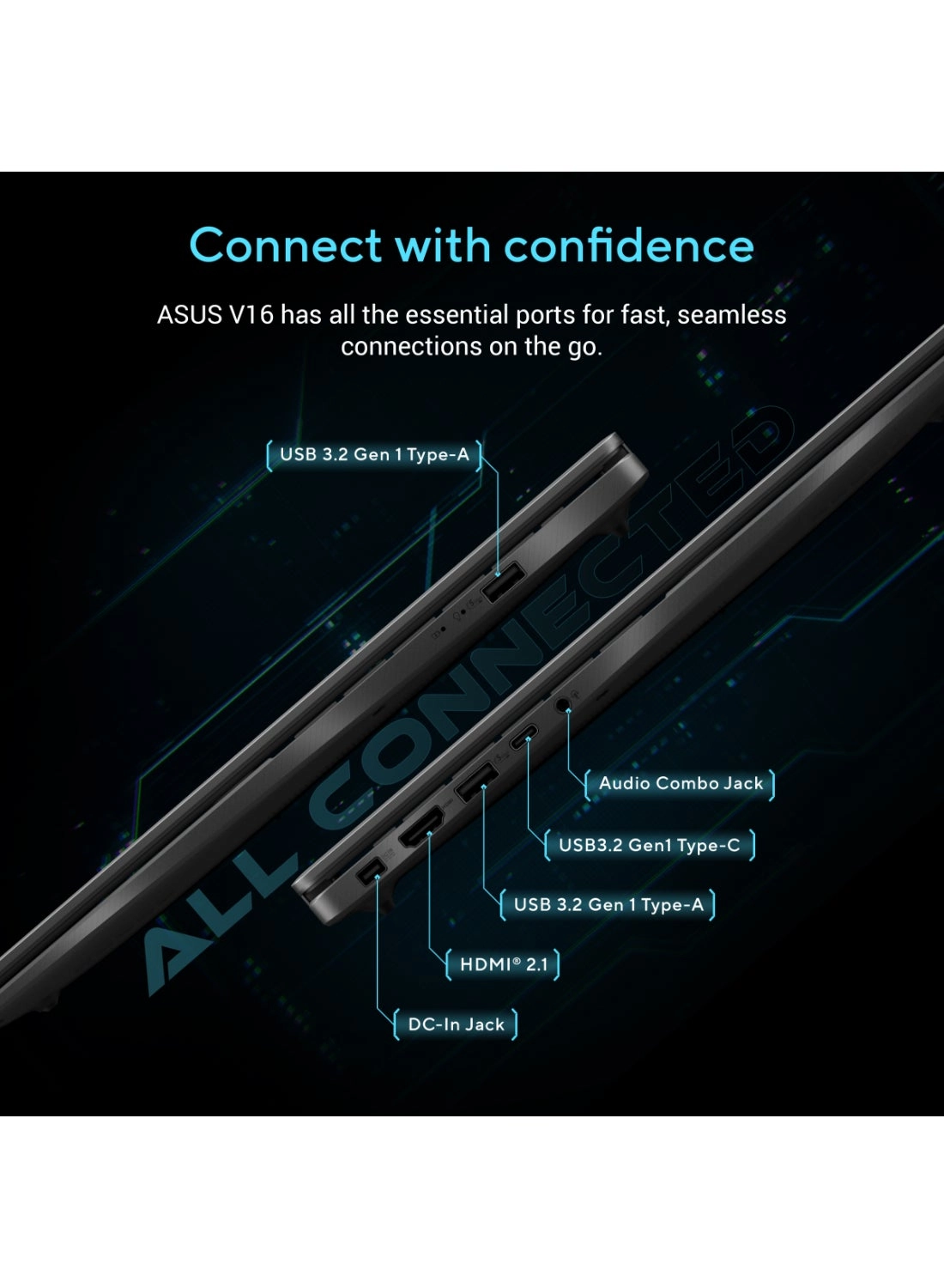 V16 Gaming V3607VU-RP038W - 16'' Core 5-210H 16GB DDR5 512GB SSD