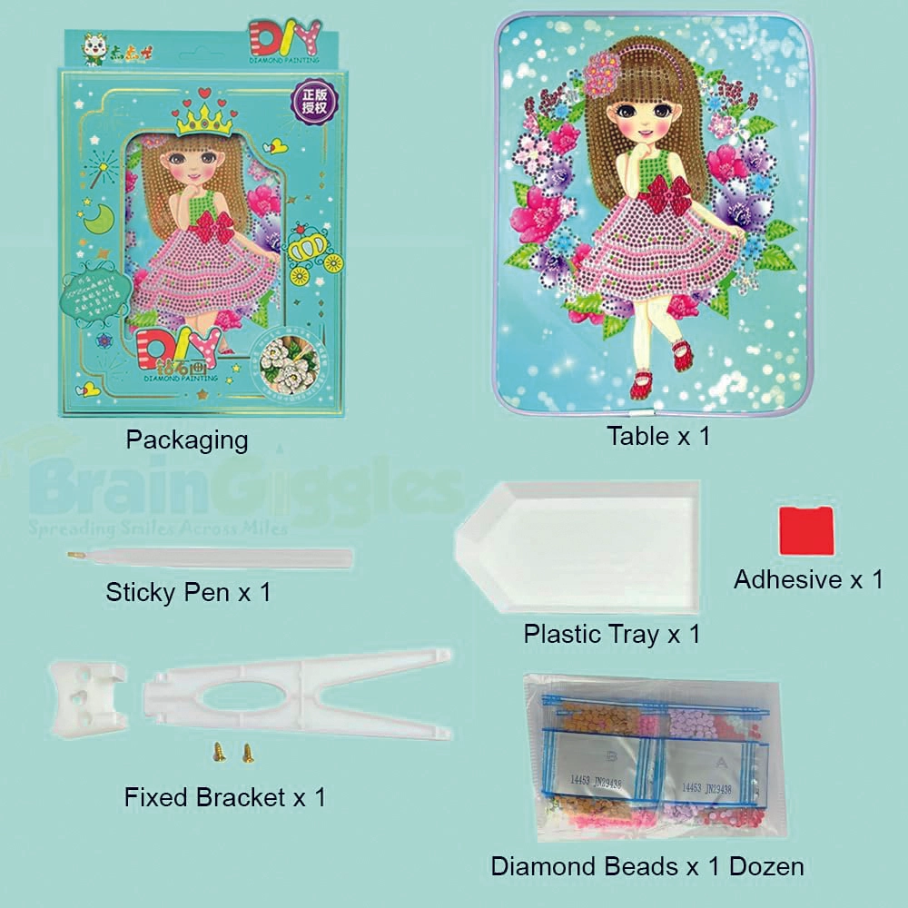 5D Diamond Art Kit - Small Princess