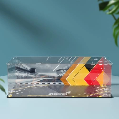 Figures Display Box - acrylic for LEGO McLarren P1 Hyperca-r 42172