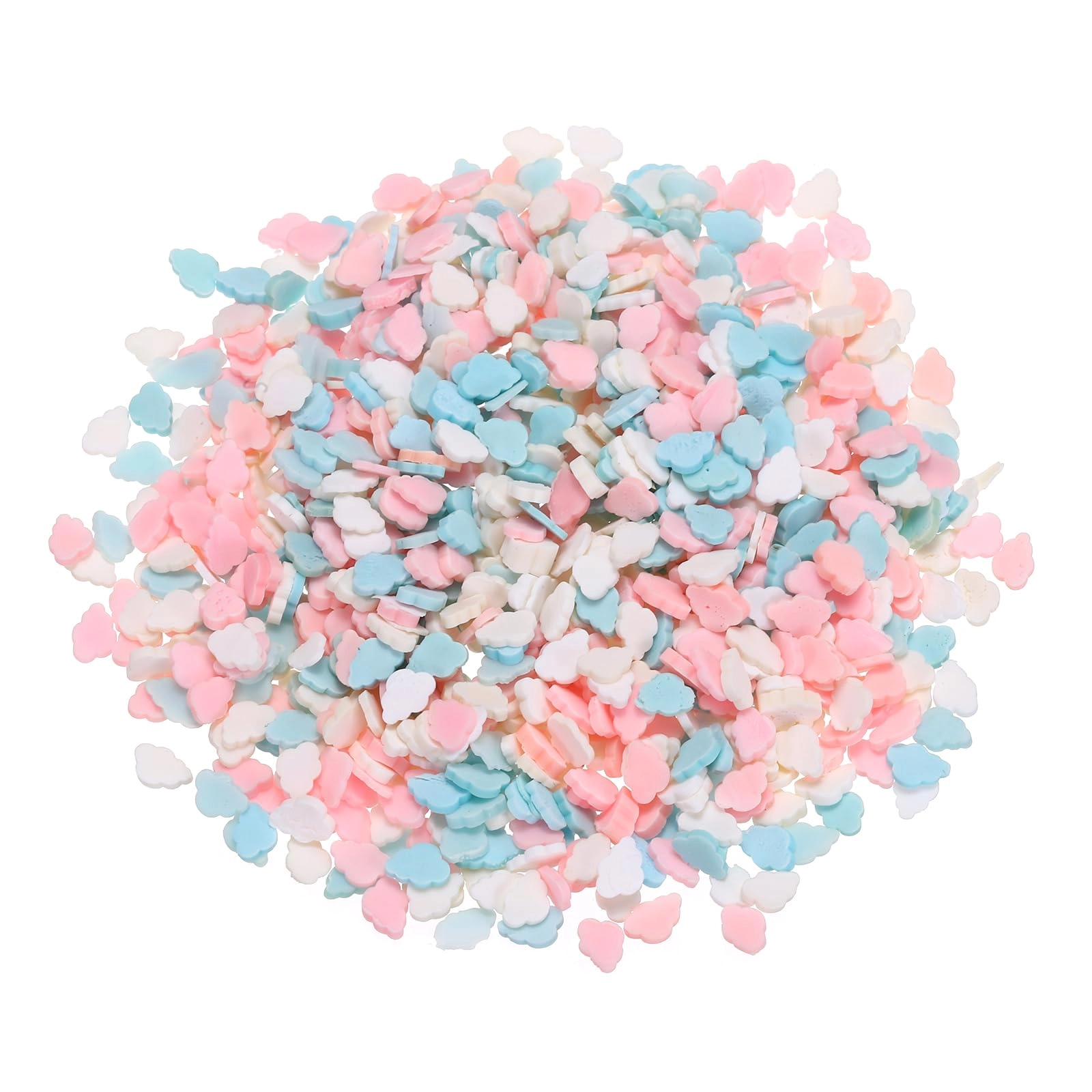 SourcingMap Blue Cloud Polymer Clay Slices - Polymer Clay 72.6 g 9 pcs.