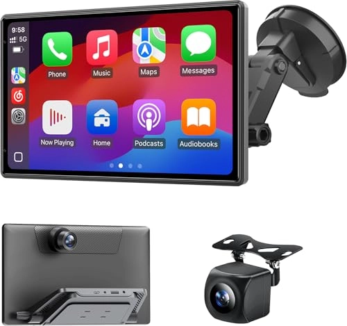 Wireless Portable Carplay Screen - 4K