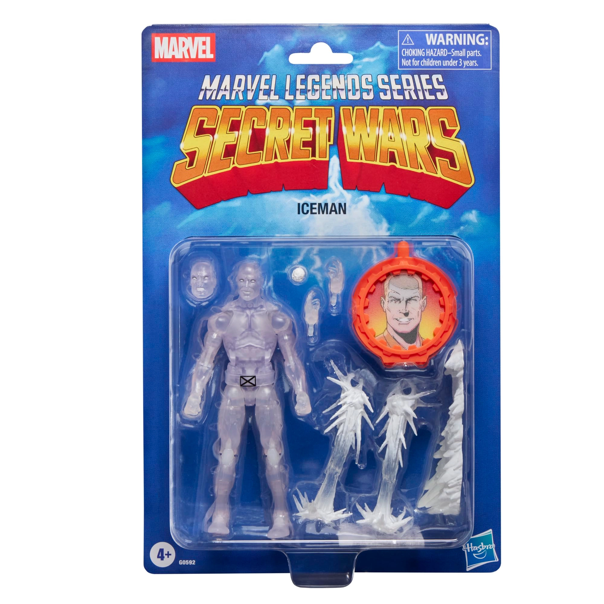 Hasbro Ice Man - Marvel Legends Series Secret Wars - 4+ 1 (15 cm) (G0592)