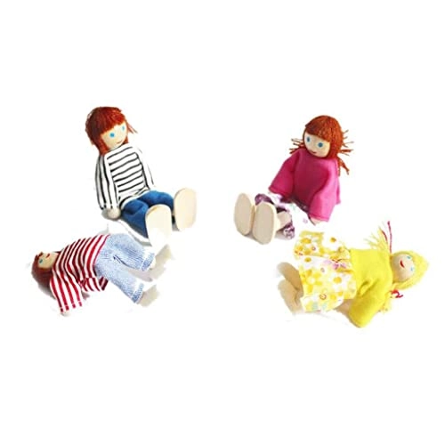 Doll House - 4 People Family Dolls