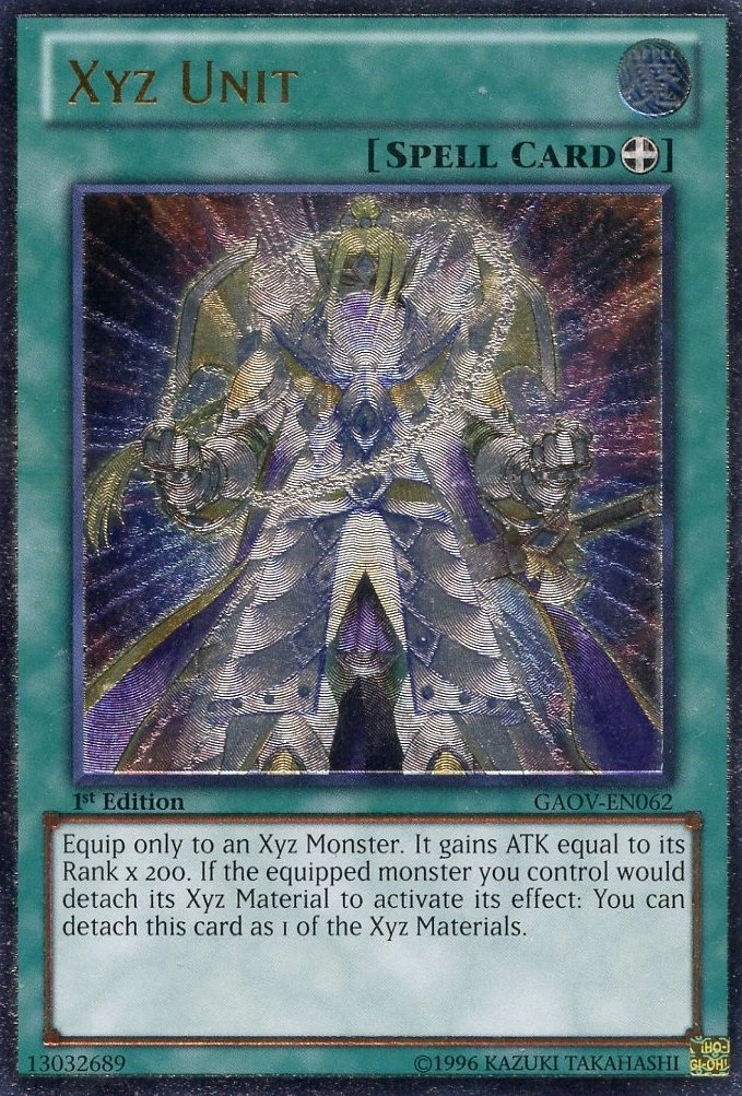 Yu-Gi-Oh! Xyz Unit GAOV-EN062 - English