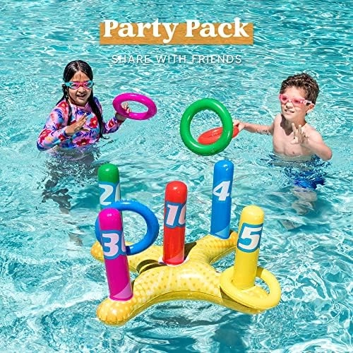 Ring Toss + Corn-Toss Game + Air Pump
