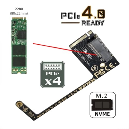 CLAW8AI/CLAW7 SSD Upgrade Extension Adapter - 8TB 2230 to 2280 mm
