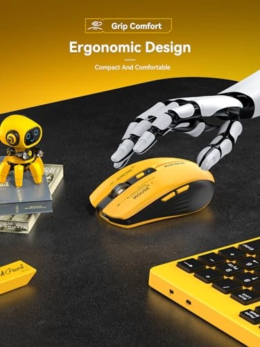 Tri-Mode Rechargeable Mouse - Wireless