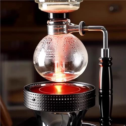 Vacuum Coffee Maker - 100 Milliliters Halogen Lamp Heater