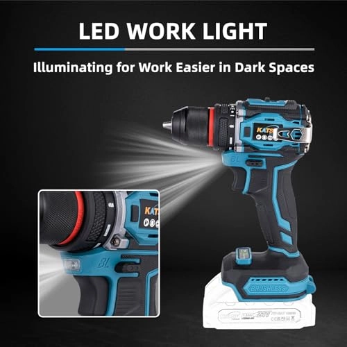 FIT-BAT - 21V Brushless Cordless Drill Driver