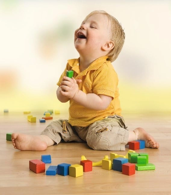 Colourful Wooden Building Blocks - 100 pcs