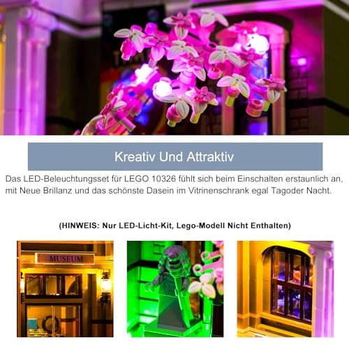 Remote Control Light Kit - LED for 10326 Natural History Museum