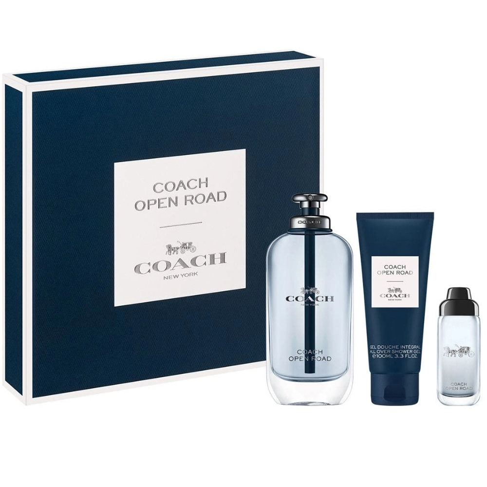 Open Road For Men EDT + Open Road For Men Shower Gel - Eau de Toilette 3 Pieces
