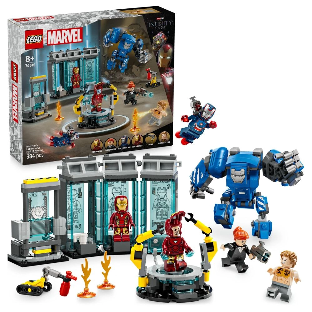 LEGO Marvel Iron Man’s Laboratory: Hall of Armour - Super Hero