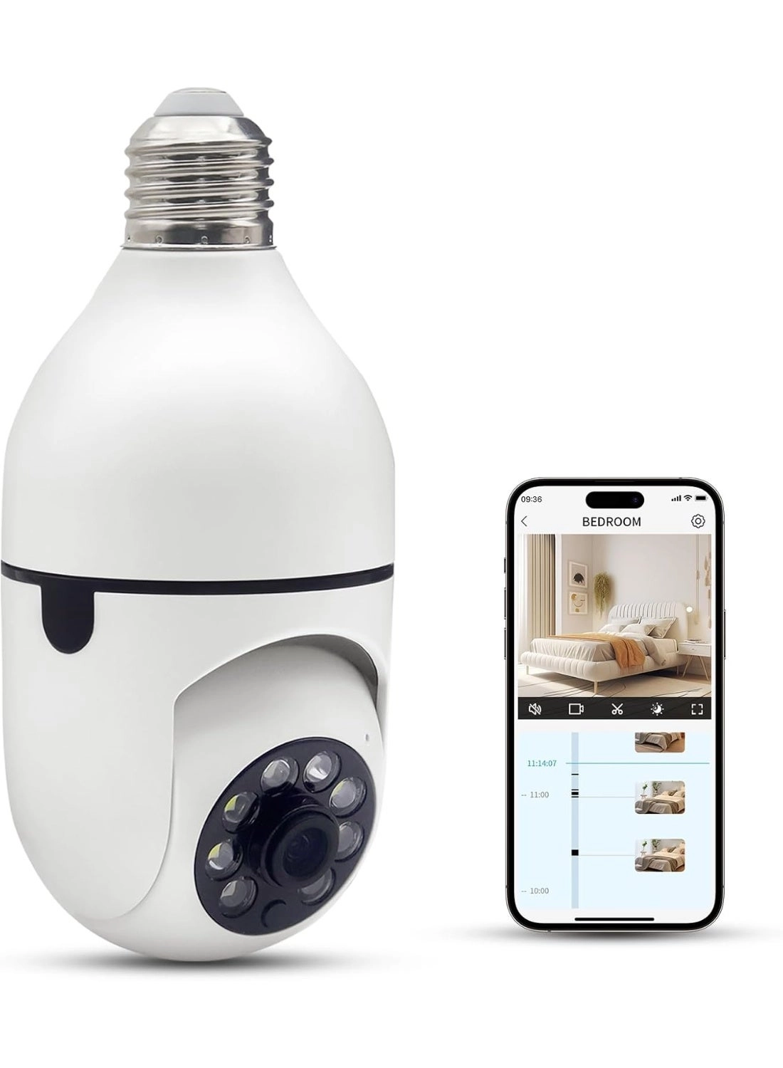 Bulb Camera 1080P