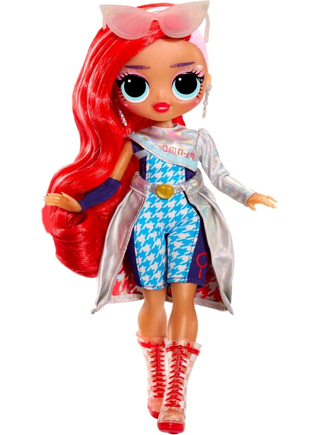 Eye Spy Fashion Doll - Interactive Unboxing Color Change Charm Key Necklace