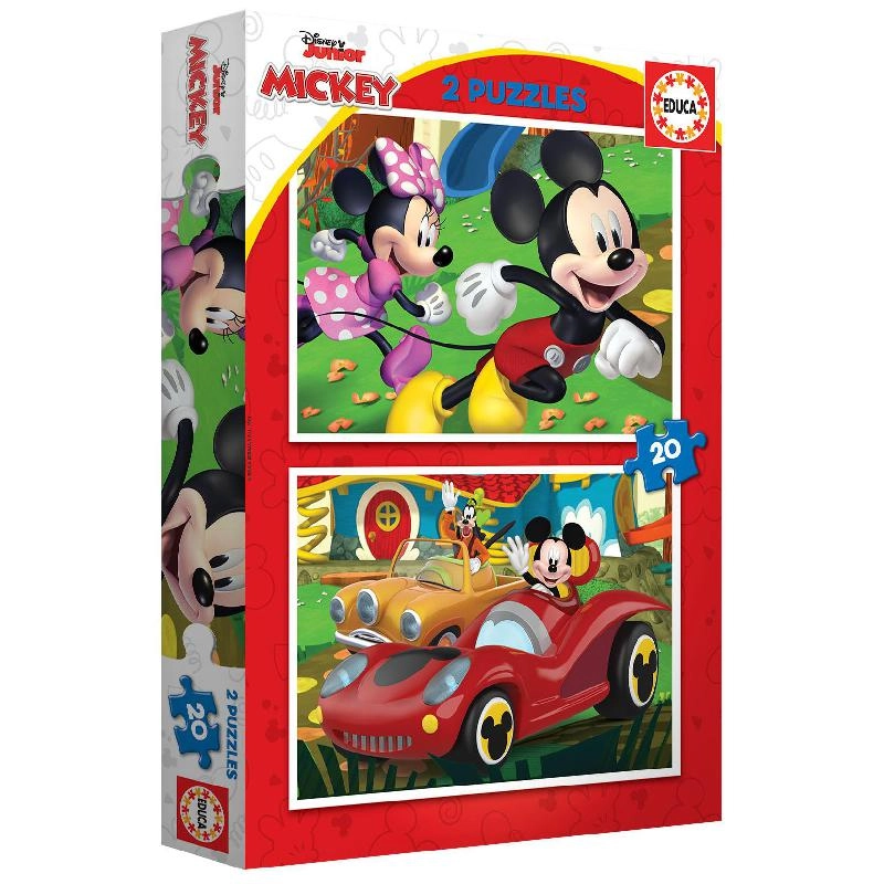 Disney Junior Mickey Mouse Fun House Puzzle (19311) - 40 pcs
