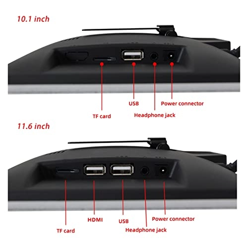 Car Ceiling TV Rear Seat Monitor - 11.6/12.5 inch