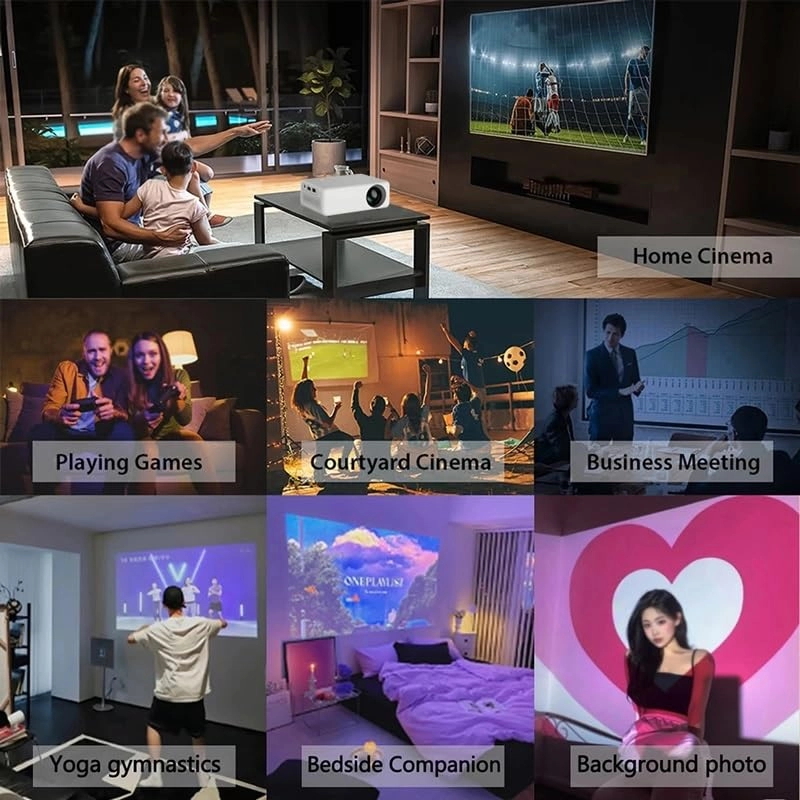 Portable Projector 200ANSI 1920x1080dpi