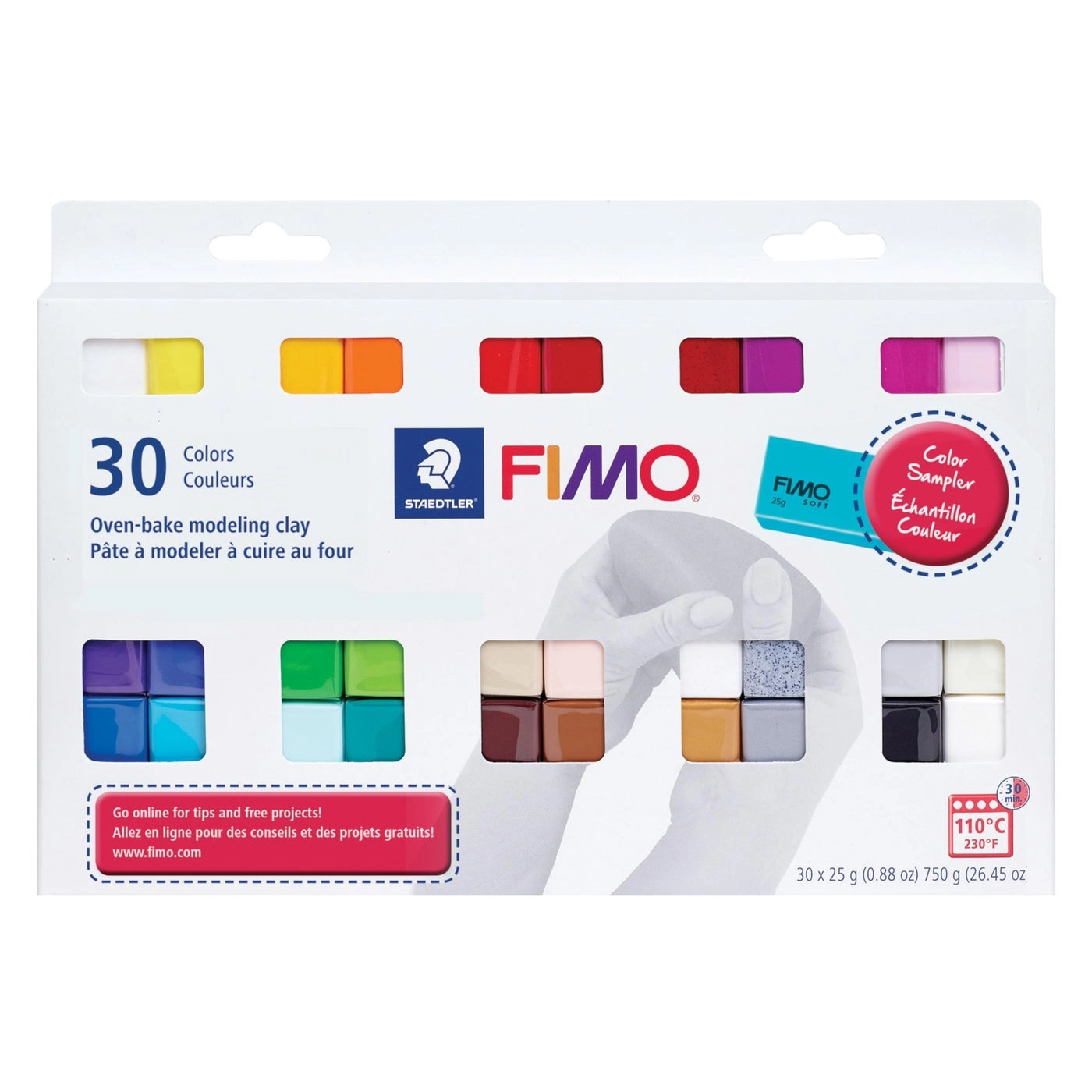 Staedtler FIMO Soft - Polymer 0.88 oz 30 pcs.