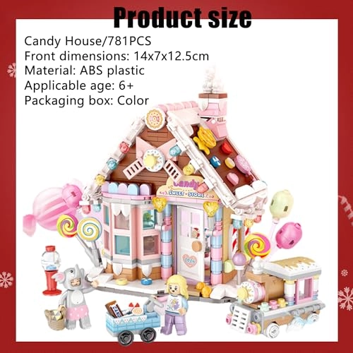 Candy House Mini Blocks - 781pcs