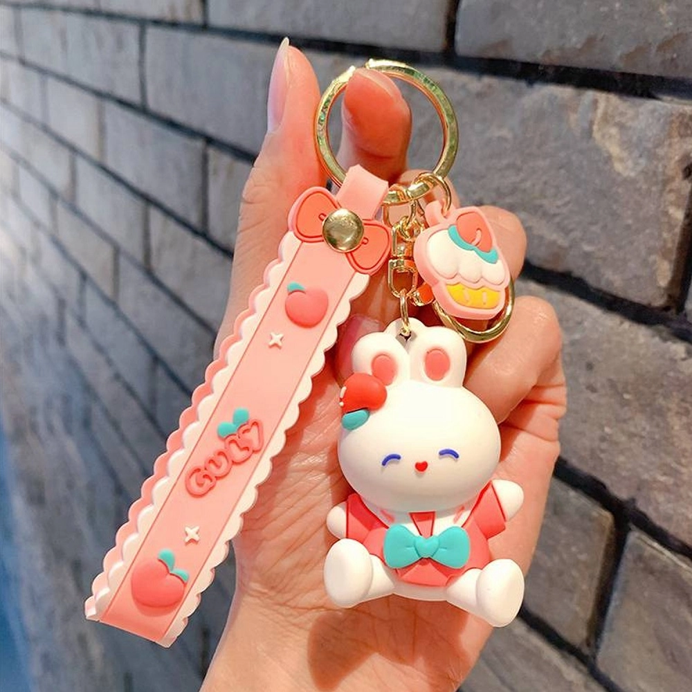 Silicone Key Chain Holder - Kawaii