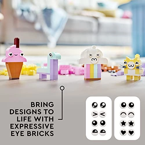 Classic Creative Pastel Fun Bricks Box - Multicolor
